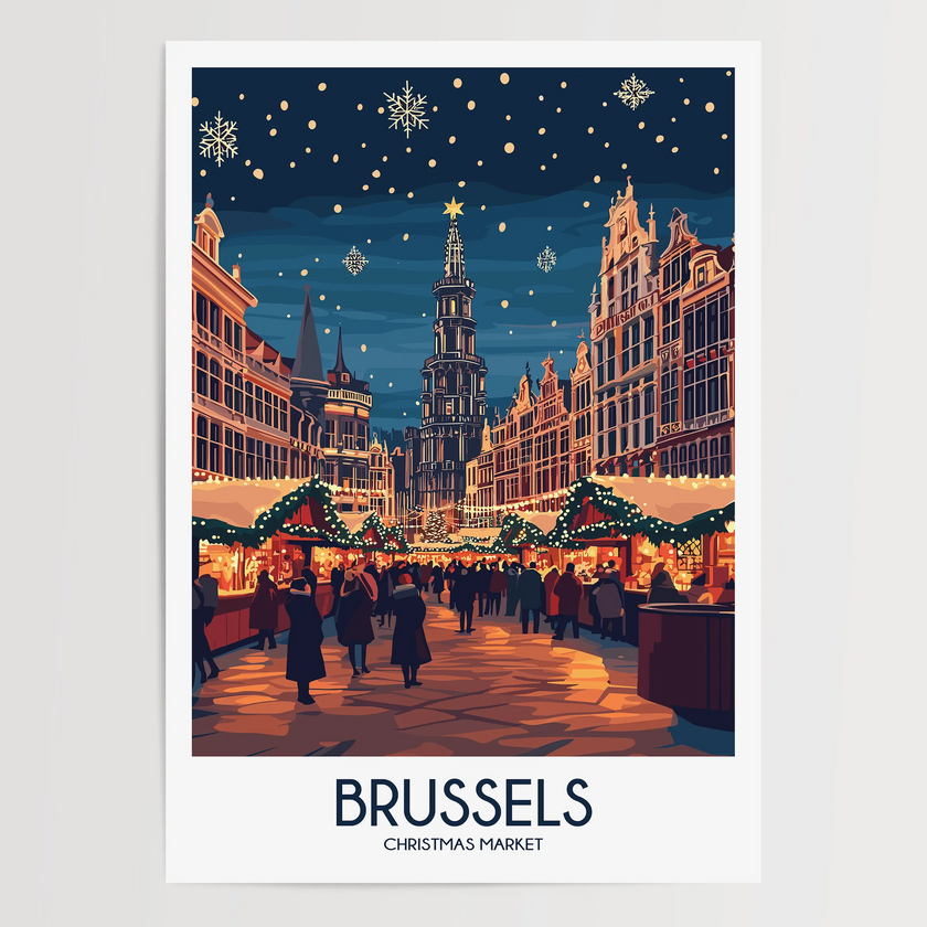 Brussels Scenic Landscape Art