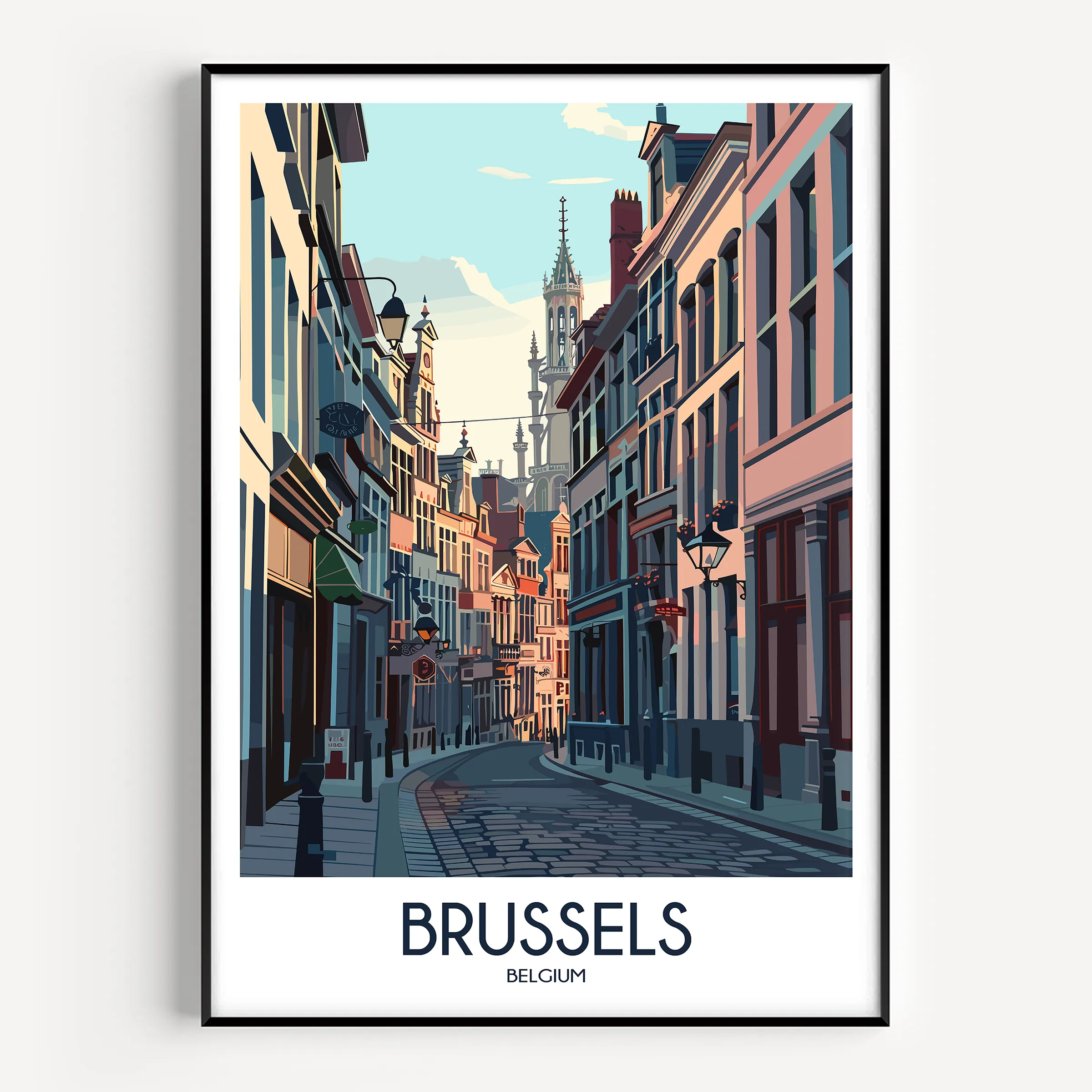 Brussels Scenic Landscape Art