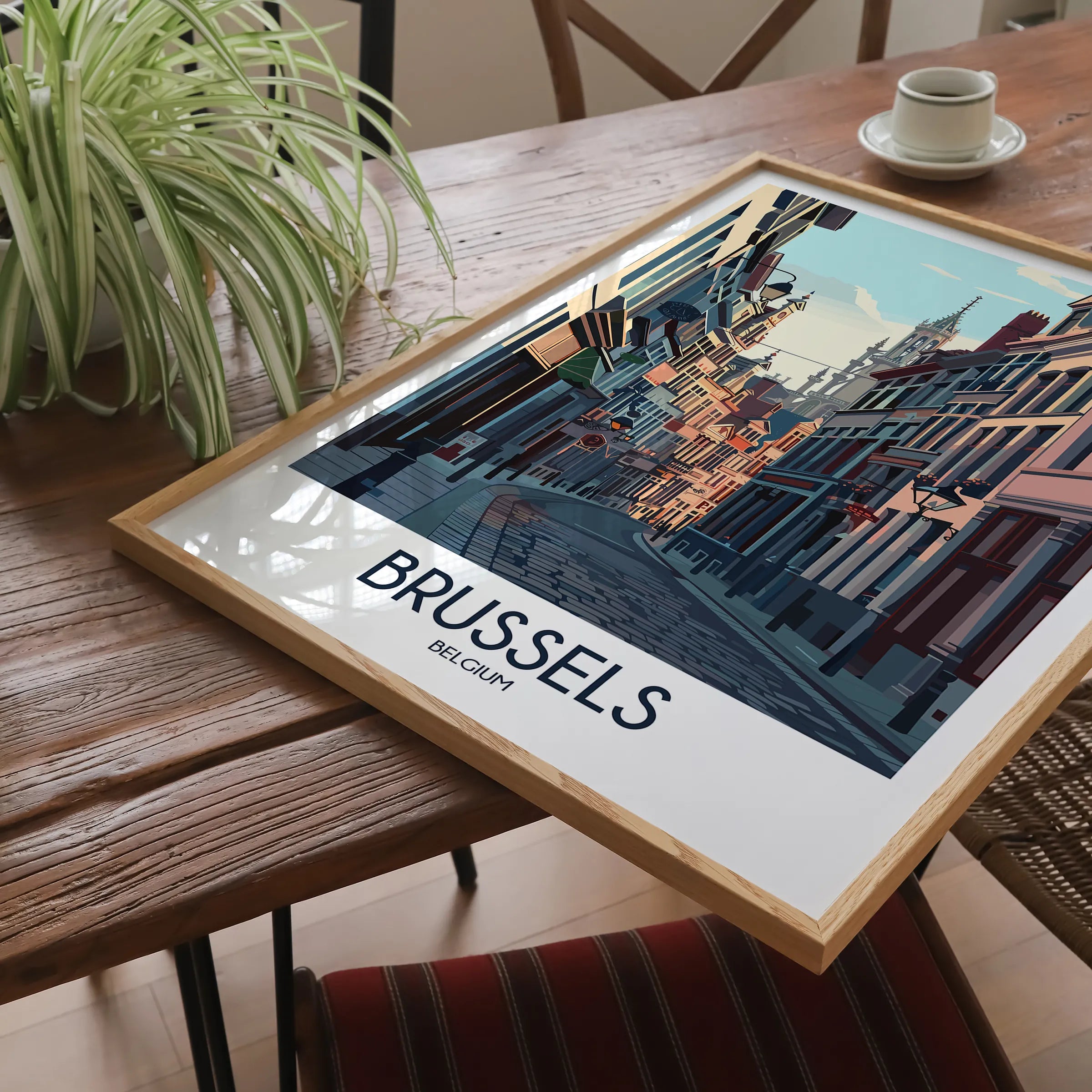 Brussels Souvenir Poster Print