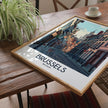 Brussels Souvenir Poster Print