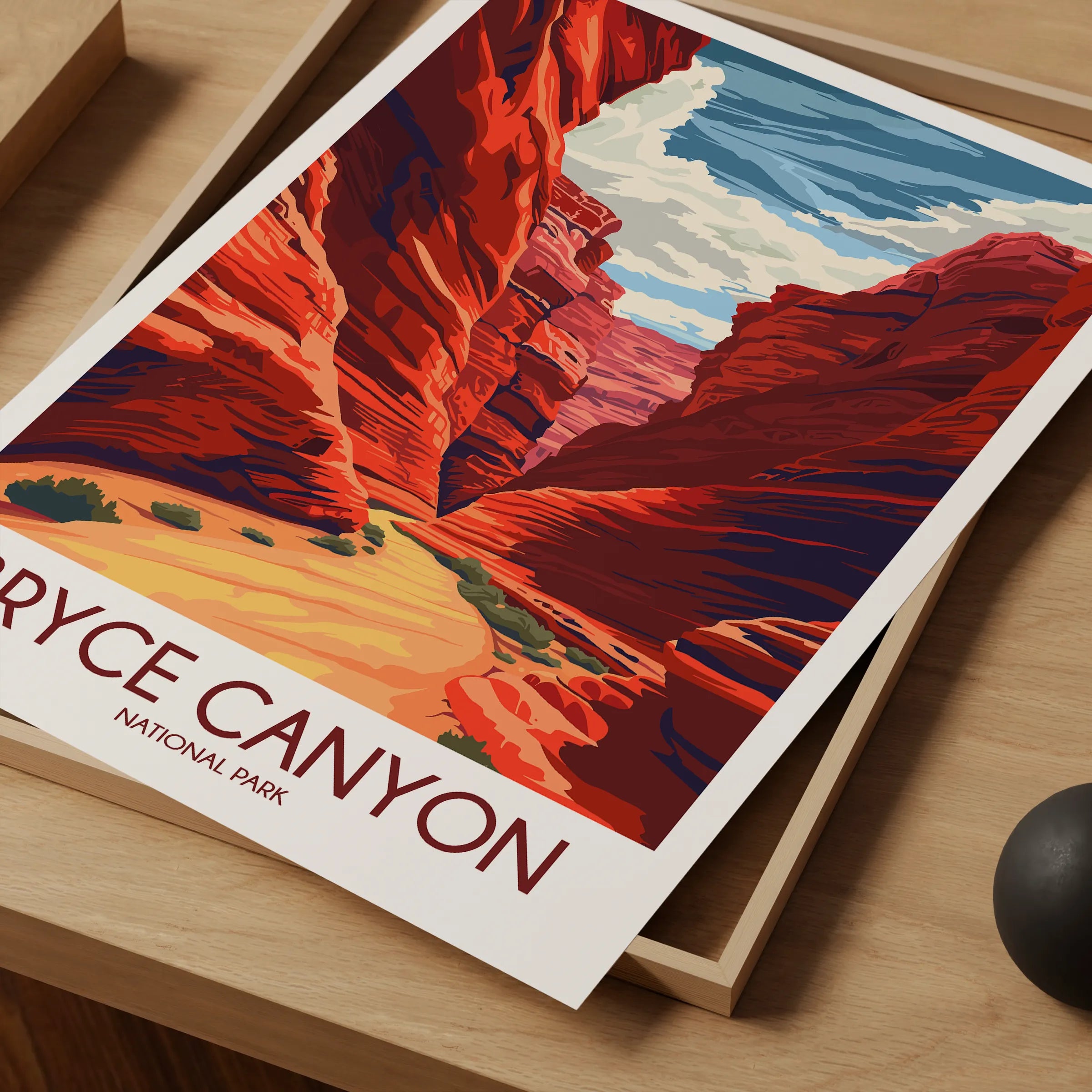 Bryce Canyon Minimalist Wall Art