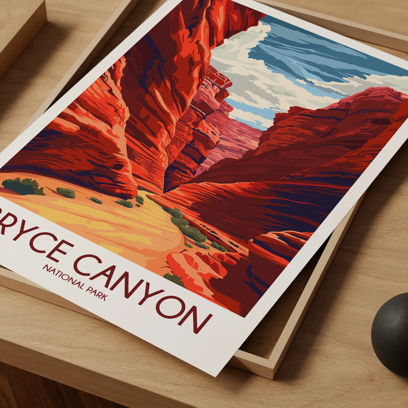 Bryce Canyon Minimalist Wall Art