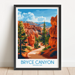 Bryce Canyon Scenic Landscape Art