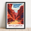 Bryce Canyon Vintage Style Print