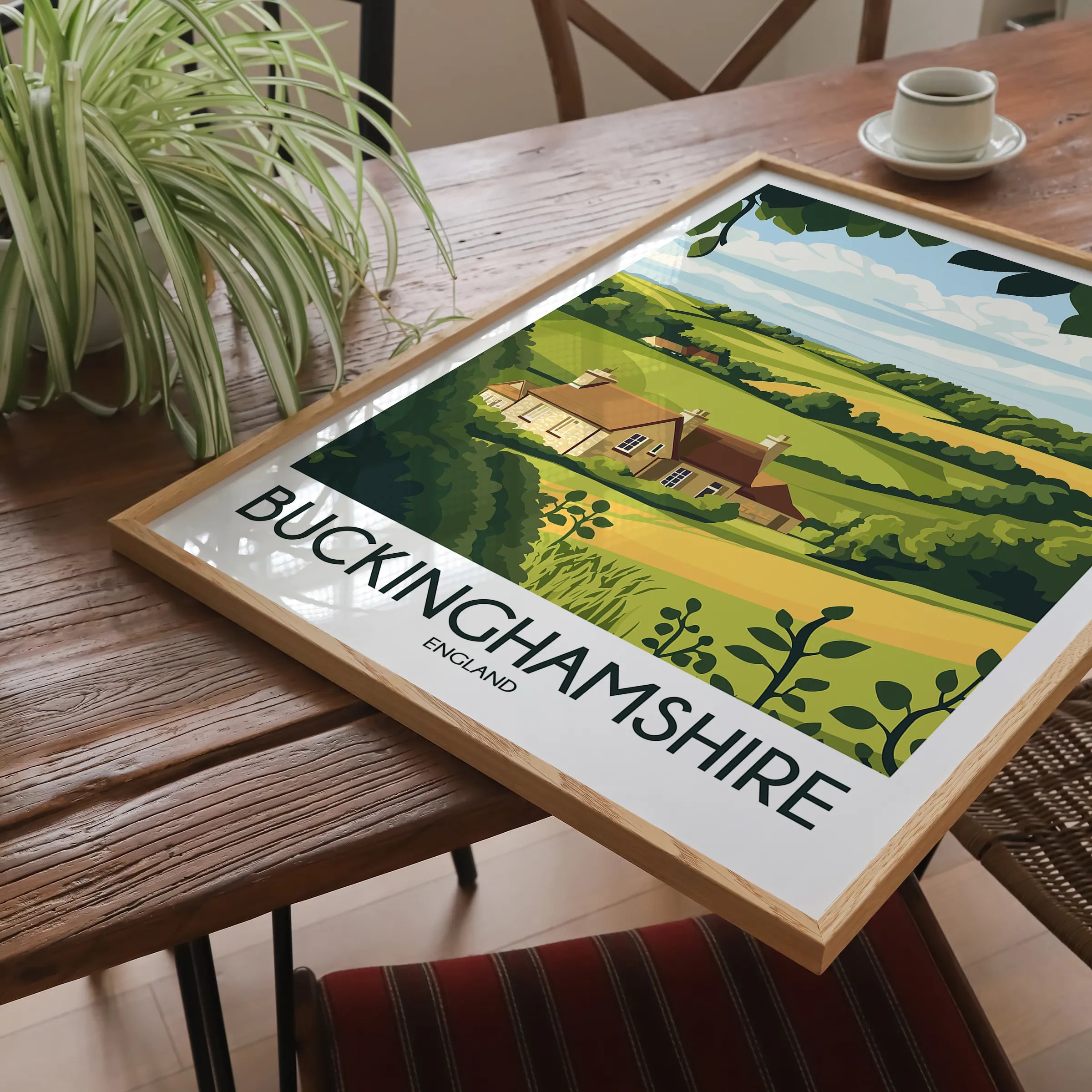 Buckinghamshire Destination Art Gift