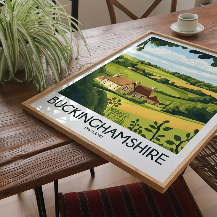 Buckinghamshire Destination Art Gift