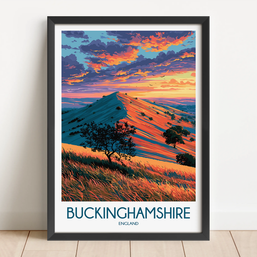 Buckinghamshire Destination Art Gift
