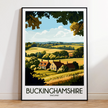 Buckinghamshire Gallery Quality Print