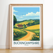 Buckinghamshire Minimalist Wall Art