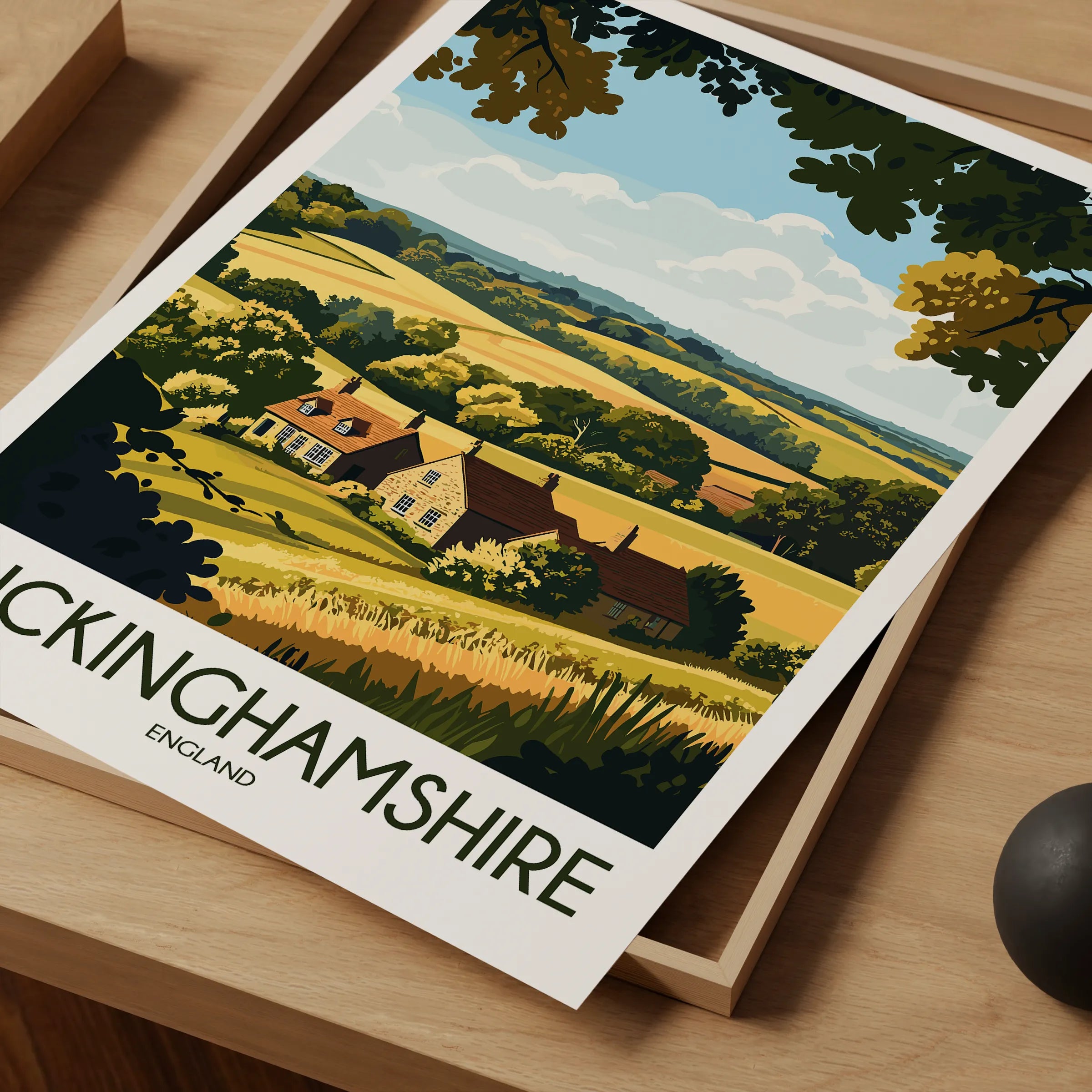 Buckinghamshire Travel Memory Gift