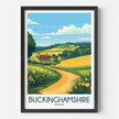 Buckinghamshire Travel Memory Gift