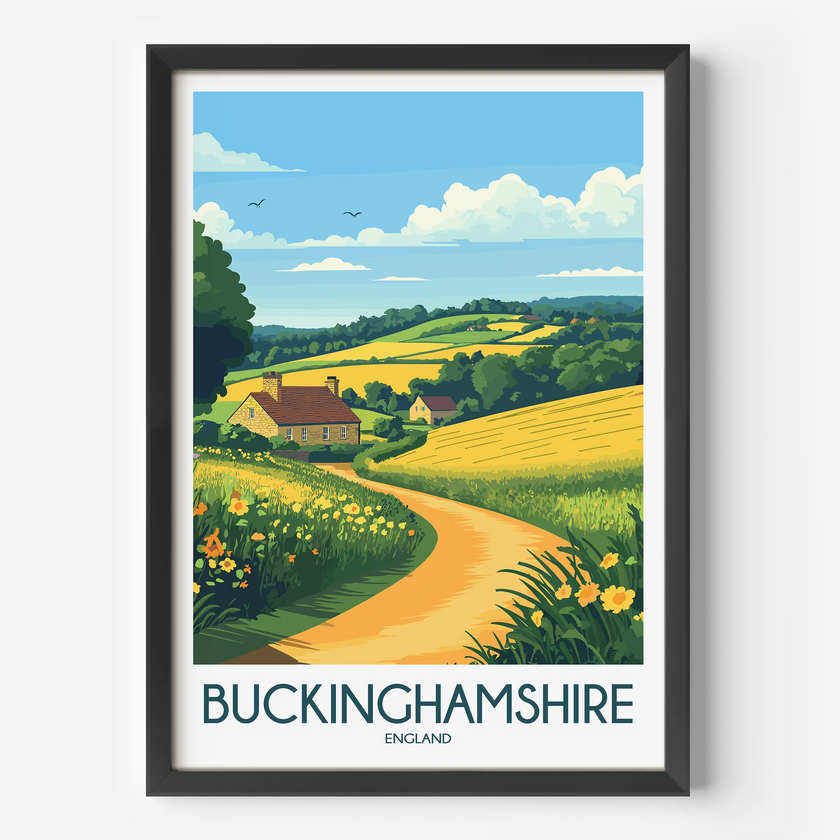 Buckinghamshire Travel Memory Gift