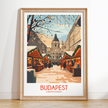 Budapest Destination Art Gift