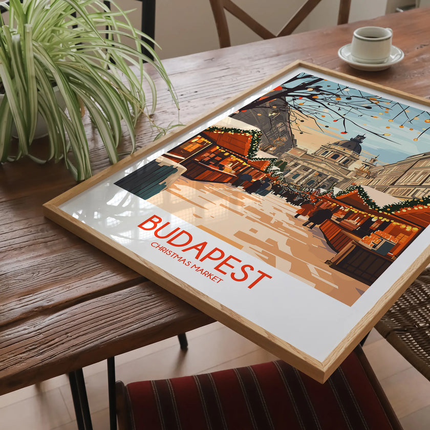 Budapest Minimalist Wall Art
