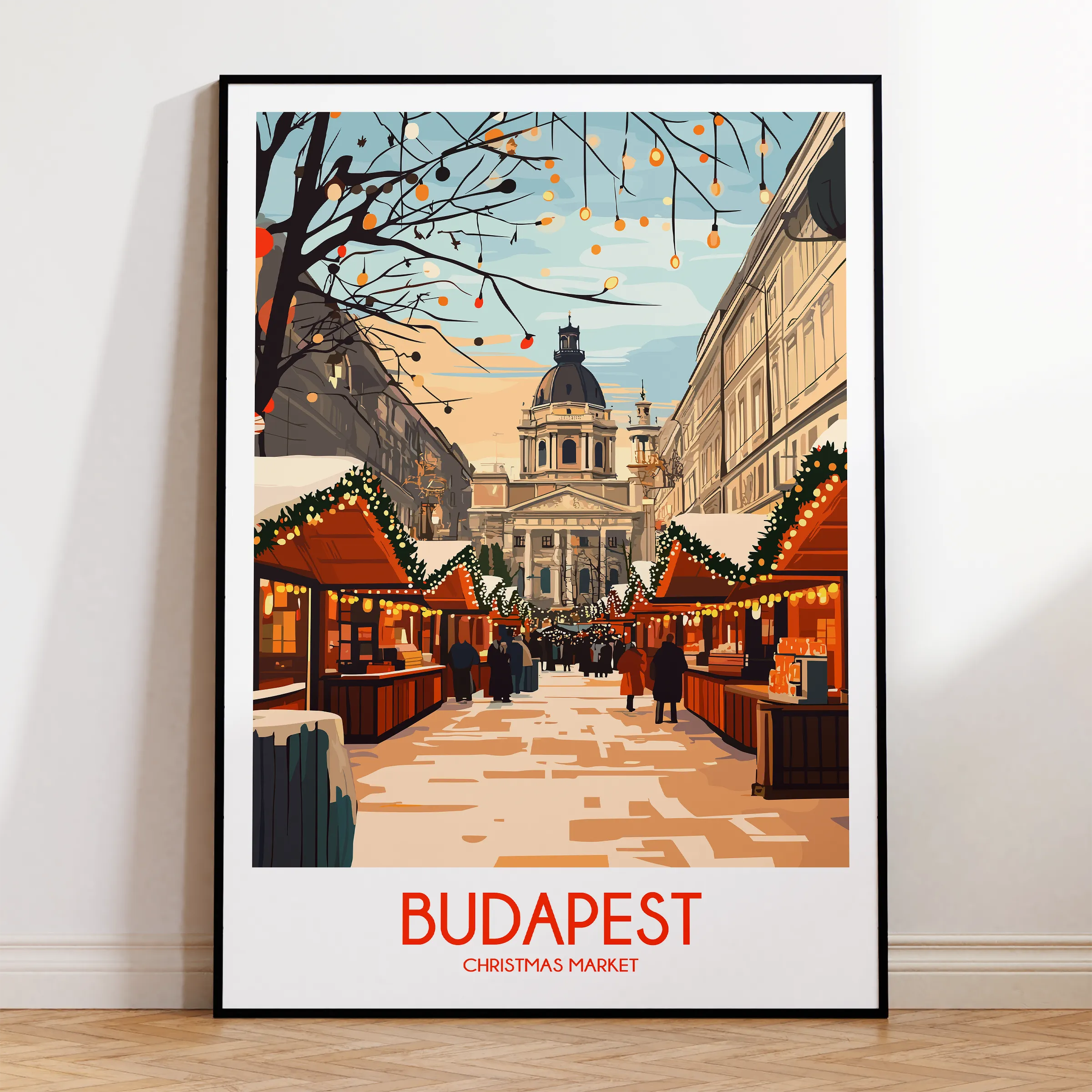 Budapest Scenic Landscape Art