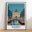 Budapest Souvenir Poster Print