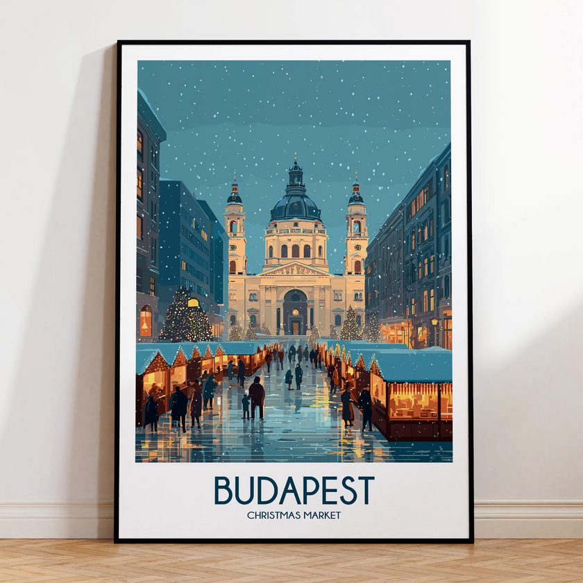 Budapest Souvenir Poster Print