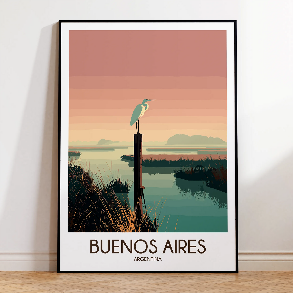 Buenos Aires Destination Art Gift