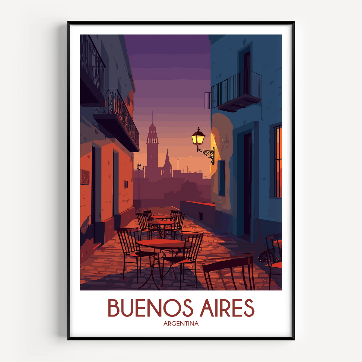 Buenos Aires Home Office Decor