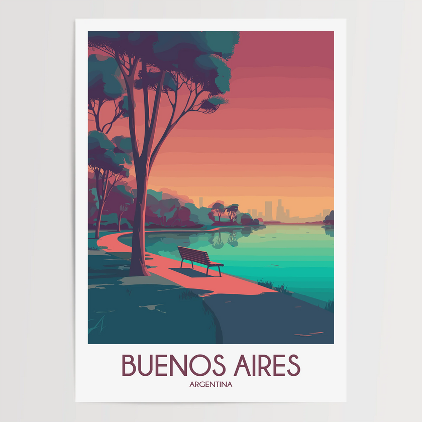 Buenos Aires Minimalist Wall Art