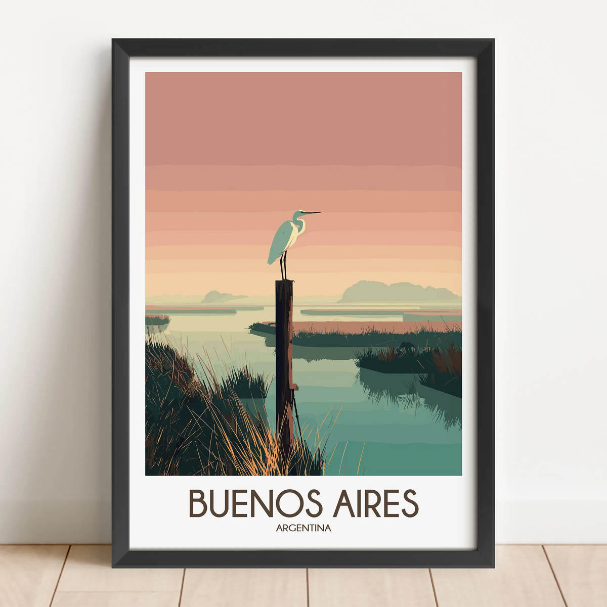 Buenos Aires Minimalist Wall Art