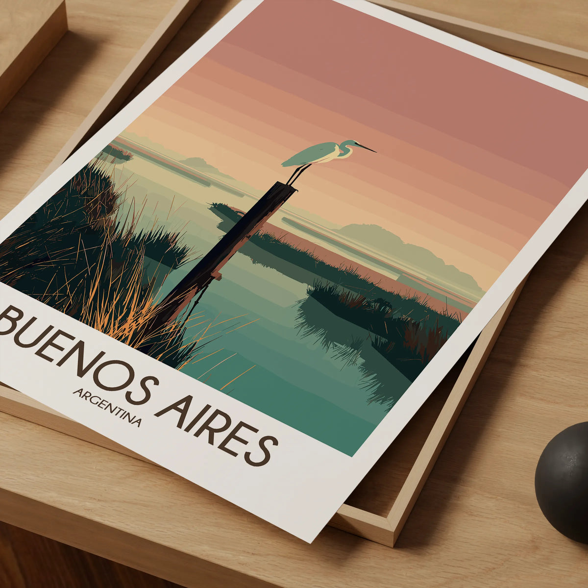 Buenos Aires Scenic Landscape Art