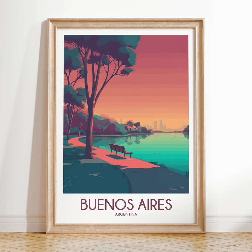 Buenos Aires Souvenir Poster Print