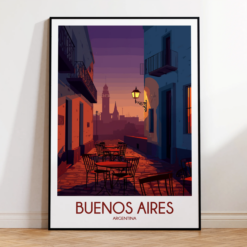 Buenos Aires Souvenir Poster Print