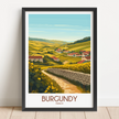 Burgundy Destination Art Gift