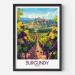 Burgundy Destination Art Gift