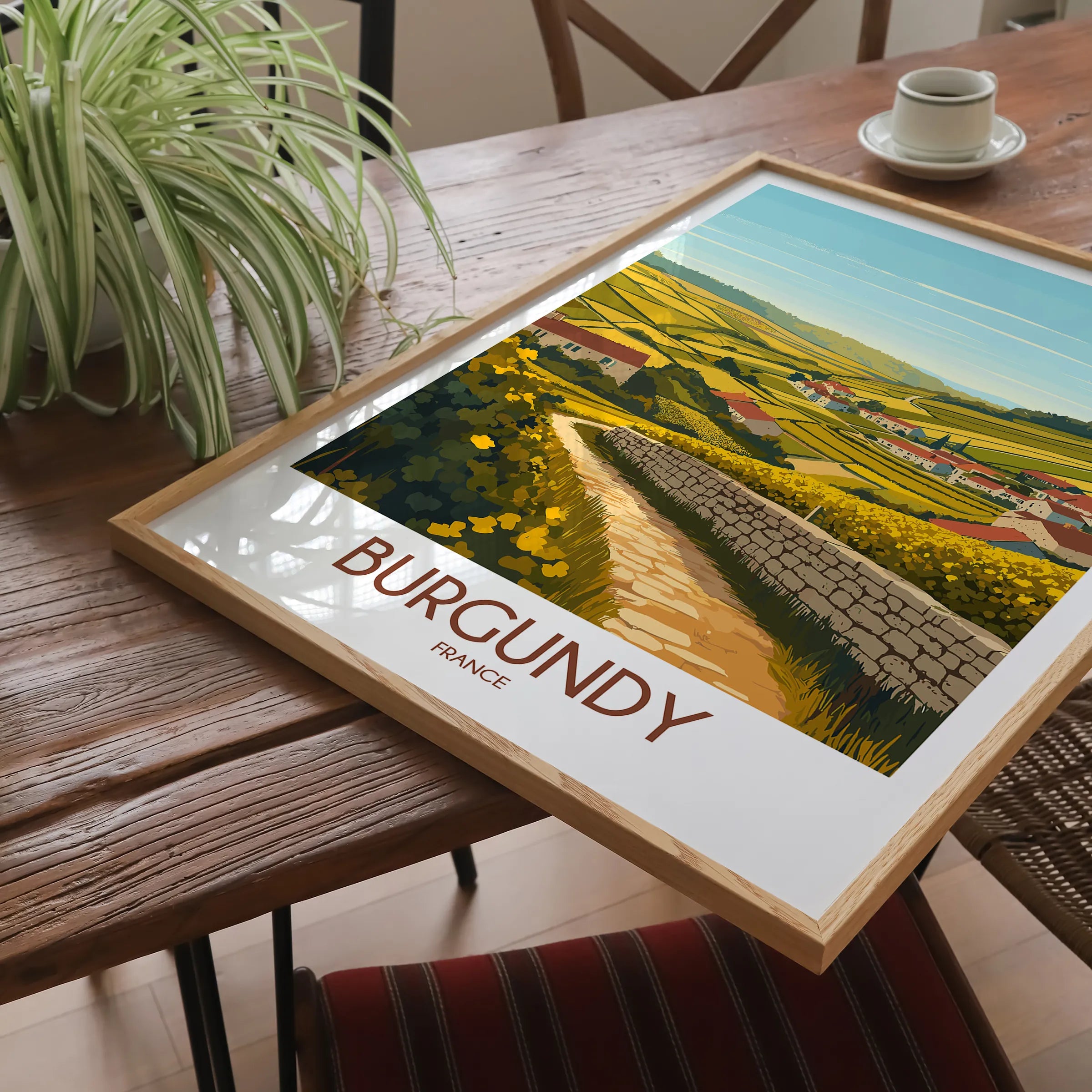 Burgundy Gallery Quality Print