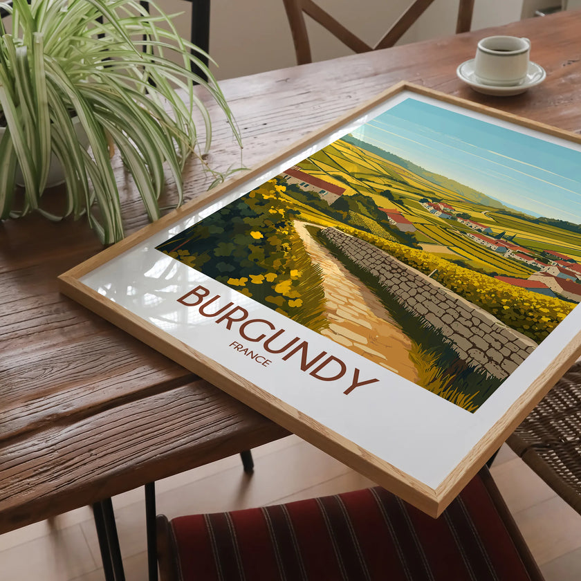 Burgundy Gallery Quality Print