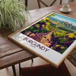 Burgundy Travel Memory Gift