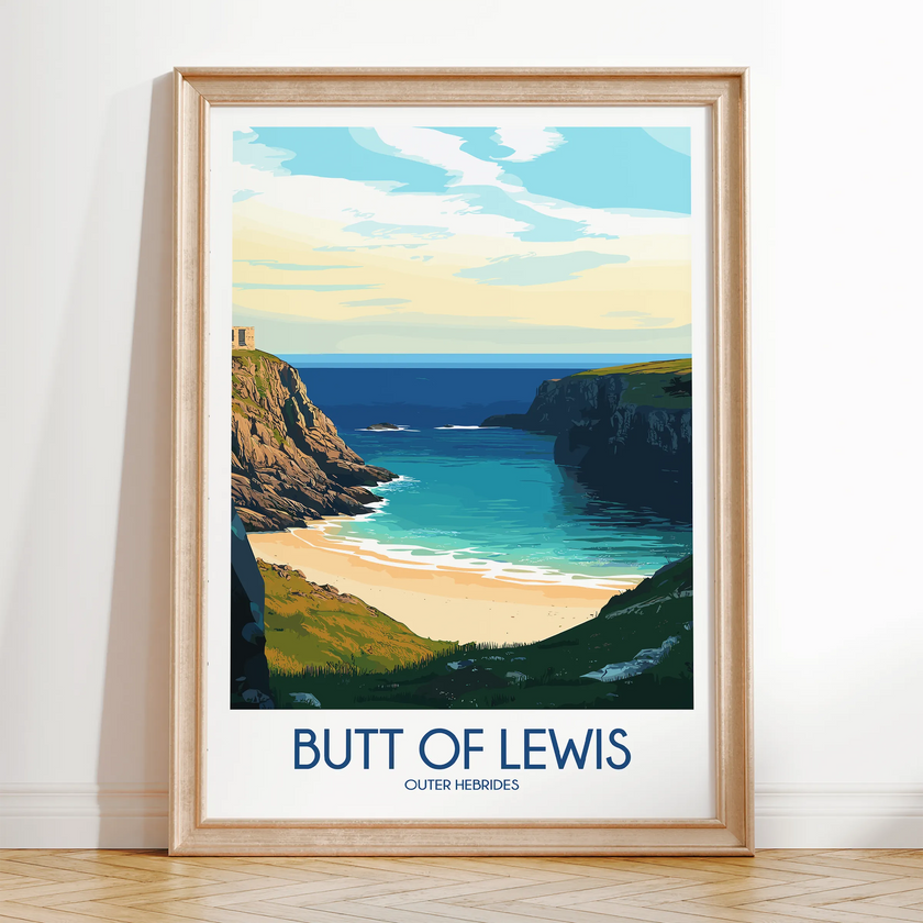 Butt Of Lewis Minimalist Wall Art