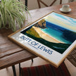 Butt Of Lewis Modern Travel Poster