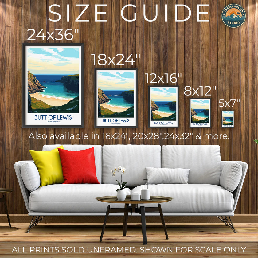 Butt Of Lewis Souvenir Poster Print