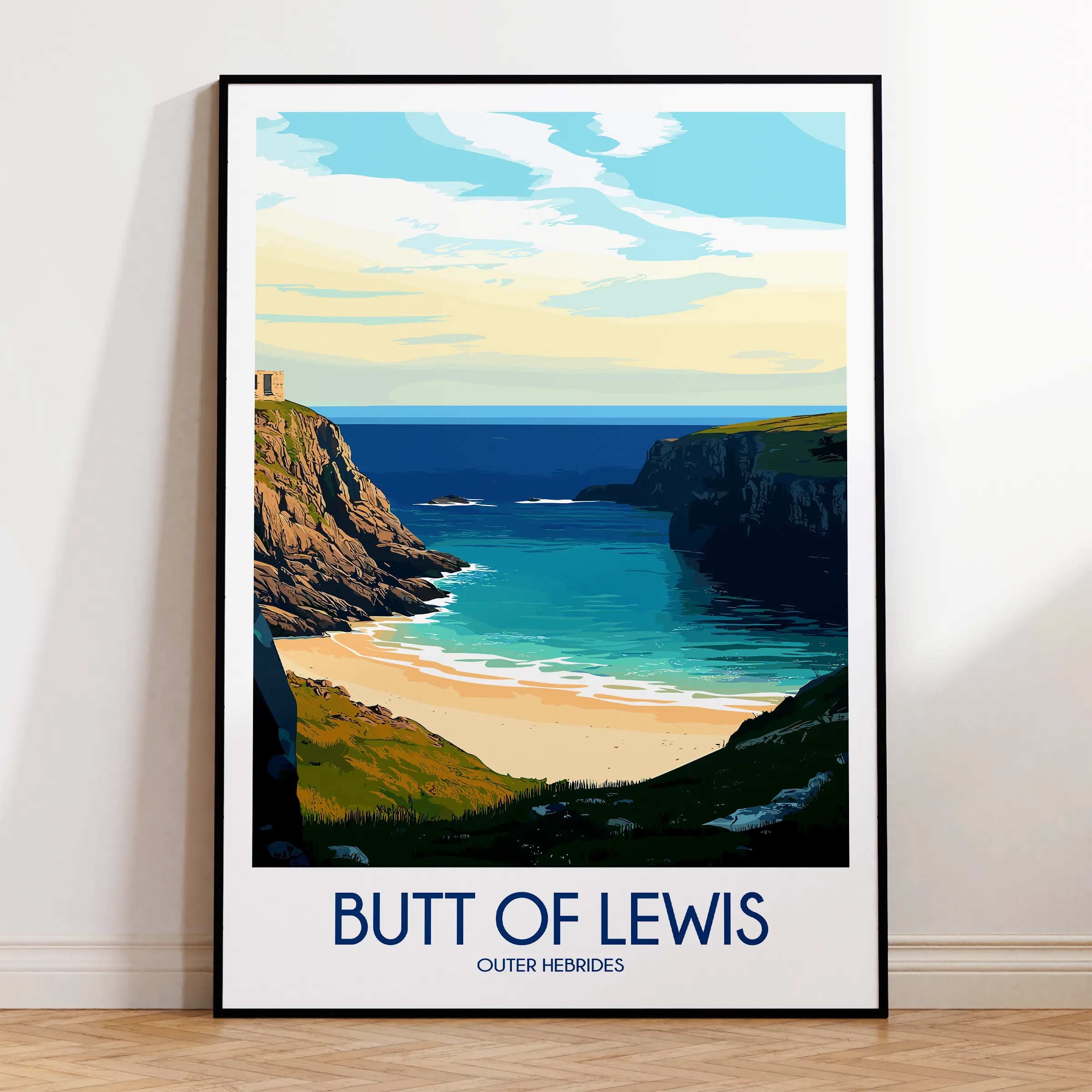 Butt Of Lewis Travel Memory Gift