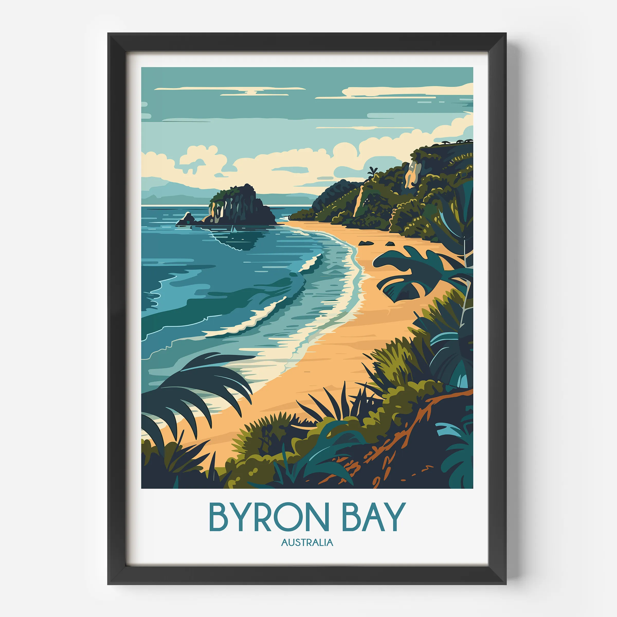 Byron Bay Destination Art Gift