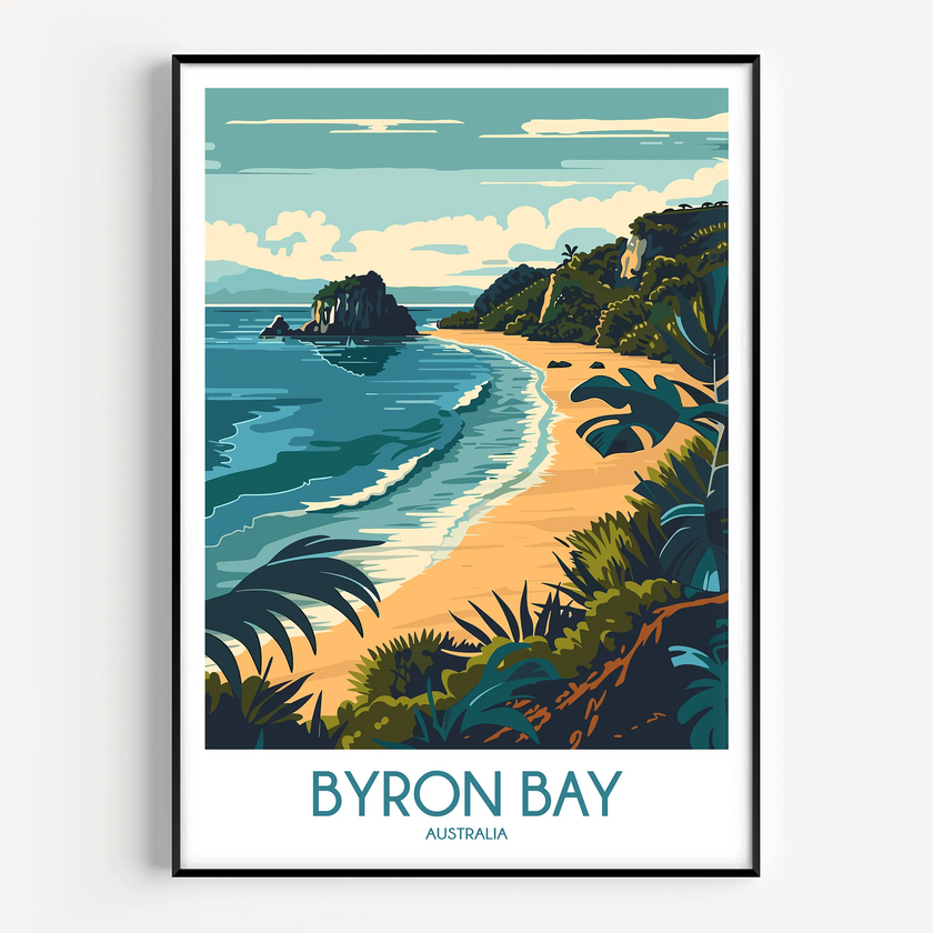 Byron Bay Minimalist Wall Art