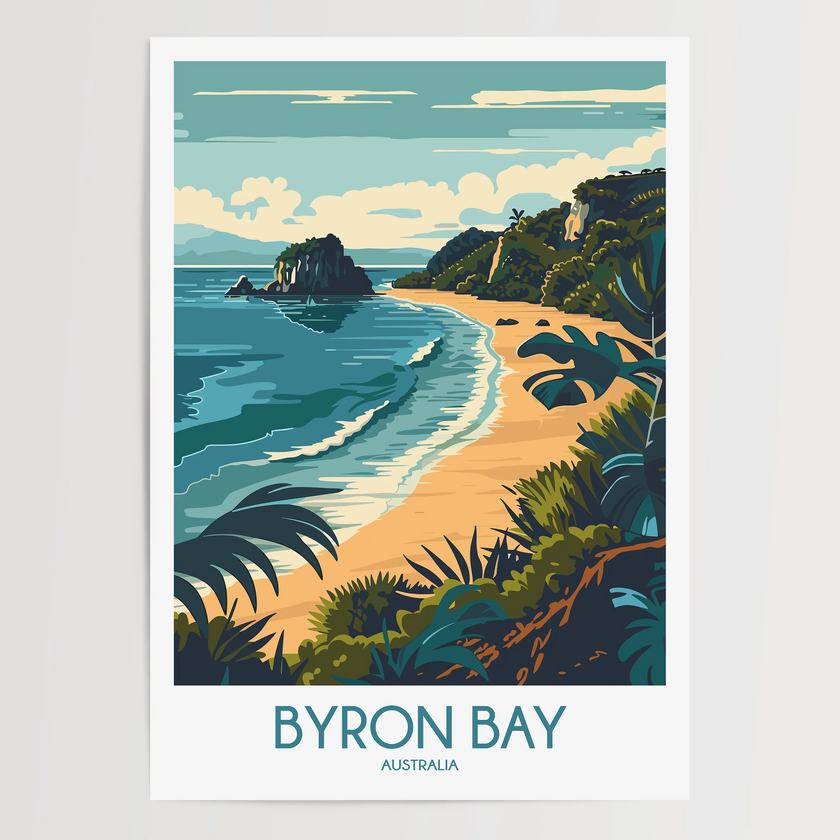 Byron Bay Scenic Landscape Art