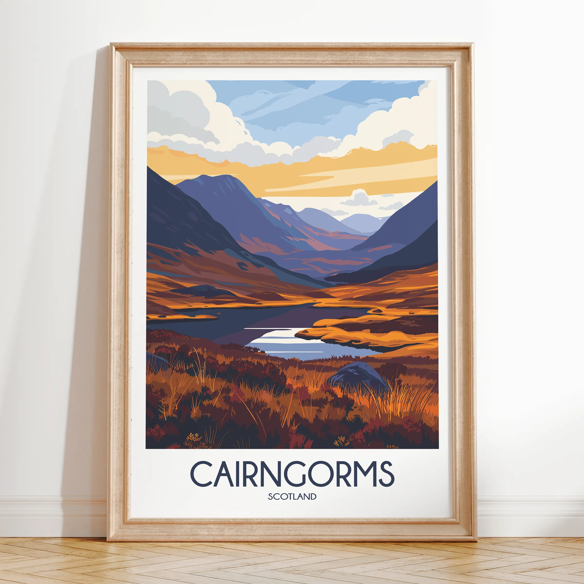 Cairngorms Destination Art Gift