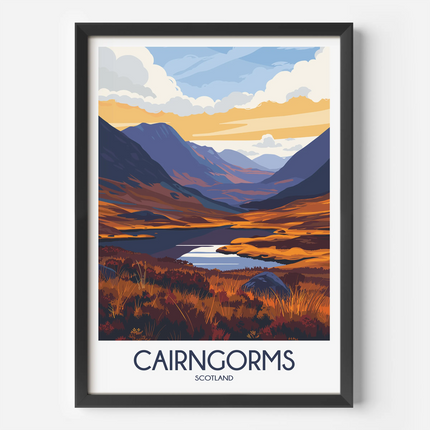 Cairngorms Scenic Landscape Art