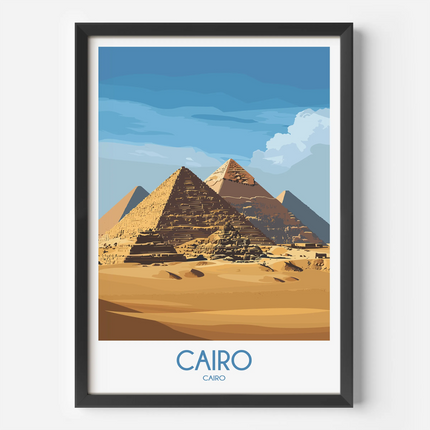 Cairo Scenic Landscape Art
