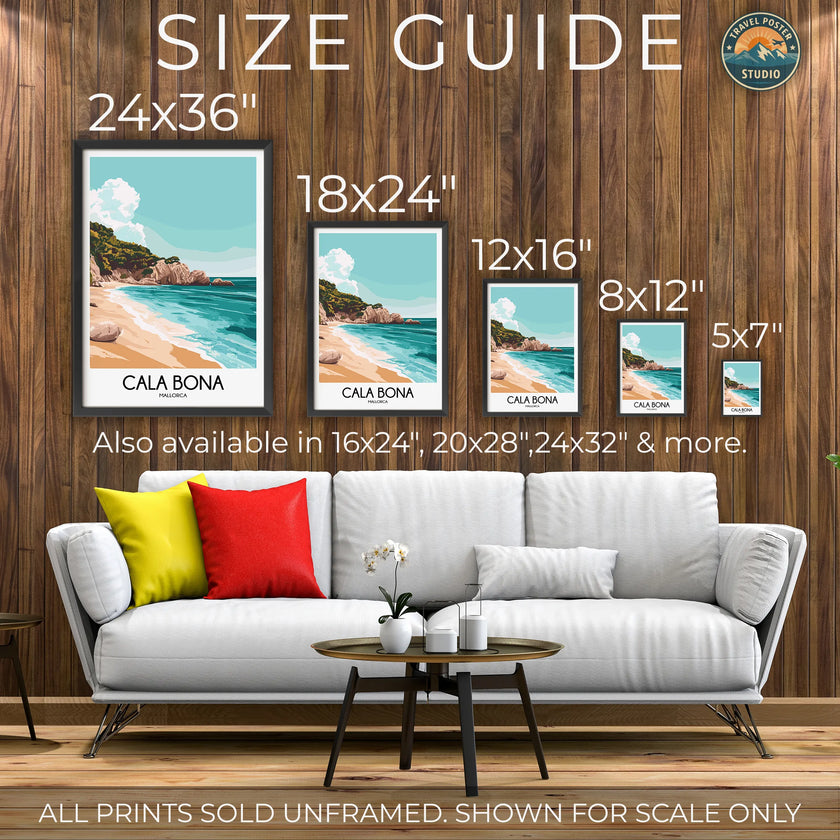 Cala Bona Gallery Quality Print
