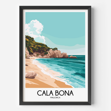 Cala Bona Minimalist Wall Art