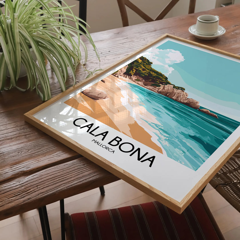 Cala Bona Scenic Landscape Art