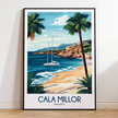 Cala Millor Minimalist Wall Art