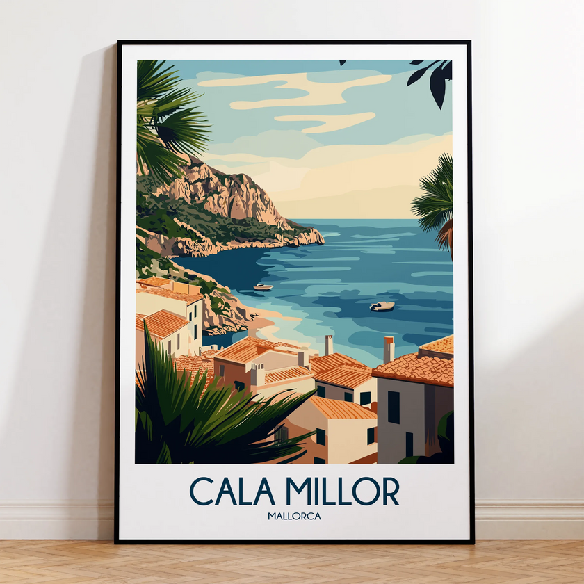 Cala Millor Minimalist Wall Art