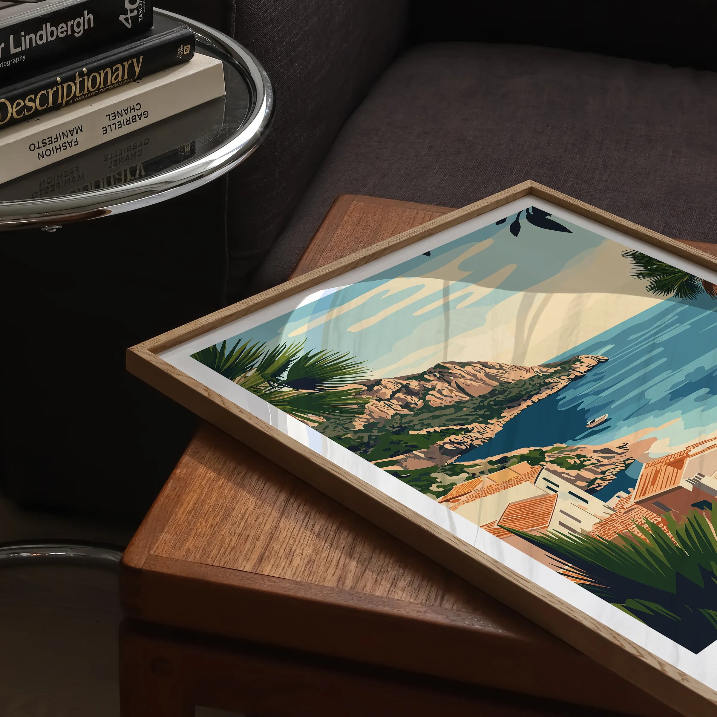 Cala Millor Modern Travel Poster