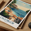 Cala Millor Souvenir Poster Print